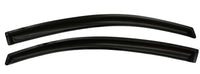 AVS 12-15 Honda Civic Coupe Ventvisor Outside Mount Window Deflectors 2pc - Smoke - Burkken Auto Parts