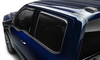AVS 15-18 Ford F-150 Supercrew Ventvisor In-Channel Front & Rear Window Deflectors 4pc - Smoke - Burkken Auto Parts