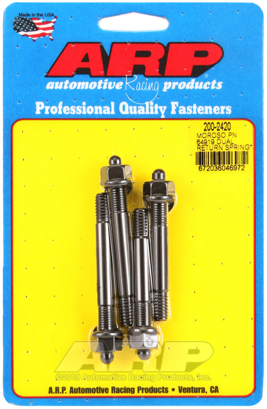 ARP Moroso 64919 Dual Return Spring w/ 1in Spacer Plate Carb Stud Kit - Burkken Auto Parts