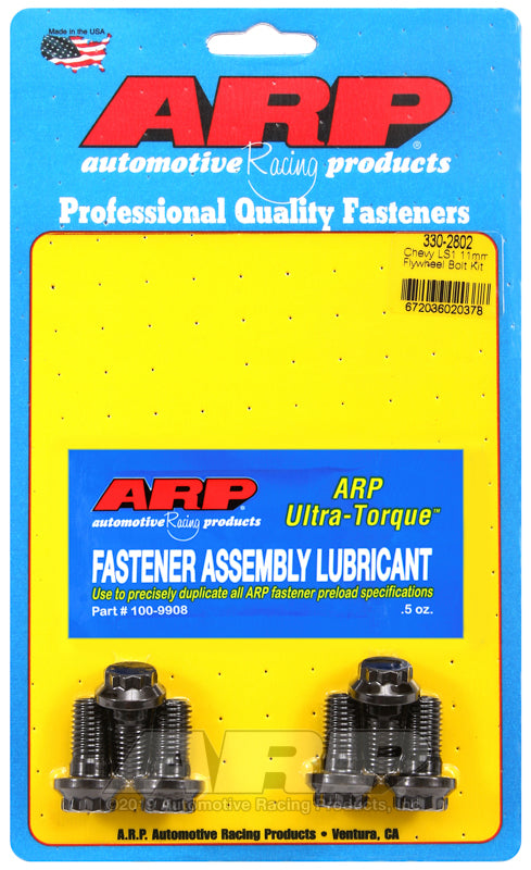 ARP Chevrolet LS Gen III/IV 0.880in UHL Flexplate Bolt Kit - 1/2 12pt Socket Size - Burkken Auto Parts