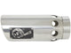 aFe Power Intercooled Tip Stainless Steel - Polished 4in In x 5in Out x 12in L Clamp On - Burkken Auto Parts