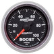 Autometer 2-1/16in 0-100 PSI Mechanical Boost Gauge - Burkken Auto Parts