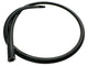 Fuelab Black Nylon Stainless Steel Braided PTFE Hose - 12AN - 10ft - Burkken Auto Parts