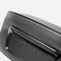 Seibon 15-18 Subaru WRX/STi OEM Carbon Fiber Trunk Lid (No Emblem) - Burkken Auto Parts