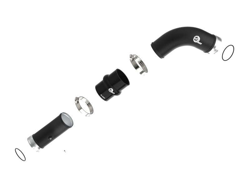 aFe 2024 Toyota Tacoma L4 2.4L (t) BladeRunner 2.5in Aluminum Hot Charge Pipe - Burkken Auto Parts