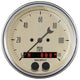 Autometer 3-3/8in Antique Beige 120 MPH GPS Speedometer Gauge - Burkken Auto Parts