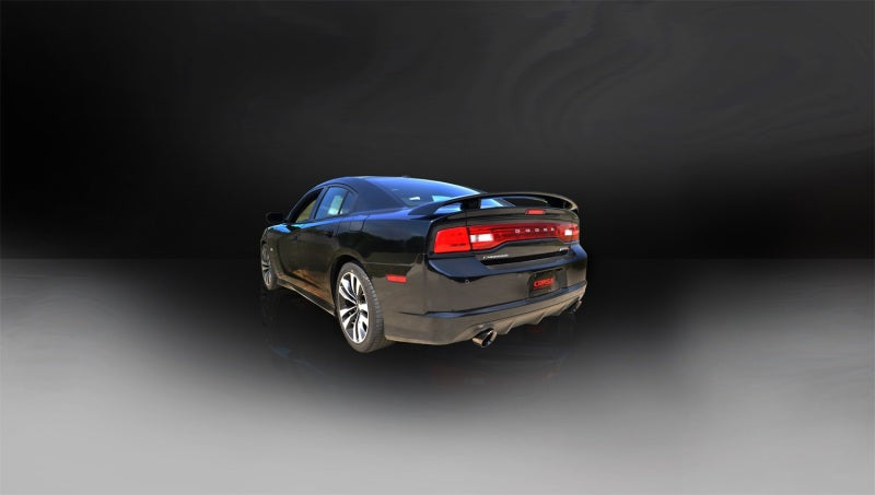 Corsa 2012-2014 Dodge Charger SRT-8 6.4L V8 Polished Xtreme Cat-Back Exhaust - Burkken Auto Parts
