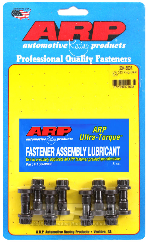 ARP VW 020 M9 Ring Gear Bolt Kit - Burkken Auto Parts