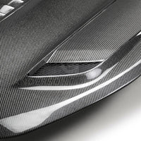 Anderson Composites 16-19 Chevrolet Camaro Double Sided Carbon Fiber Type-T2 Style Hood - Burkken Auto Parts