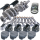 Eagle Ford 289/302 3.000in Crank 5.090in I-Beam Rods -5cc Flat Top 4.040in Pistons Rotating Assembly - Burkken Auto Parts