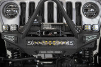 Addictive Desert Designs 1-5/16in Winch Fairlead Plate w/ Recessed Round End Hook - Black - Burkken Auto Parts