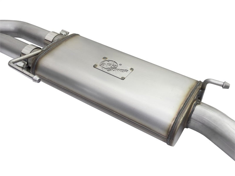 aFe Rebel Exhausts Cat-Back SS Ford F-150 04-08 V8 4.6/5.4L w/ Black Tips - Burkken Auto Parts