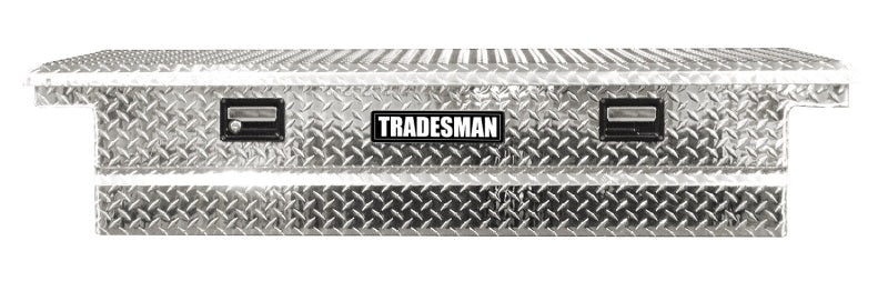 Tradesman Aluminum Single Lid Cross Bed Truck Tool Box (63in.) - Brite - Burkken Auto Parts