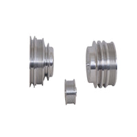 BBK 85-97 GM Truck 305 350 Underdrive Pulley Kit - Lightweight CNC Billet Aluminum (3pc) - Burkken Auto Parts