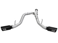 aFe Atlas Exhaust 4in DPF-Back Al Steel 11-14 Ford Diesel Trucks V8-6.7L (td) - Burkken Auto Parts