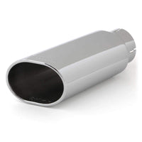 Banks Power Tailpipe Tip Kit - SS Obround Slash Cut - 3.5in Tube - 4.38in X 5.25in X 13.38in - Burkken Auto Parts