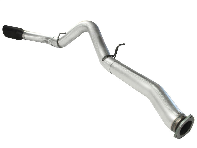 aFe Atlas Exhaust 5in DPF-Back Al Steel 07.5-10 GM Diesel Trucks V8-6.6L (td) LMM (Blk Tip) - Burkken Auto Parts