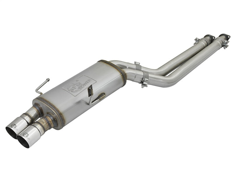 aFe MACHForce XP Exhausts 2.5in SS Cat-Back w/ Polished Tips 96-99 BMW M3 L6 3.2L - Burkken Auto Parts