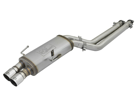 aFe MACHForce XP Exhausts 2.5in SS Cat-Back w/ Polished Tips 96-99 BMW M3 L6 3.2L - Burkken Auto Parts