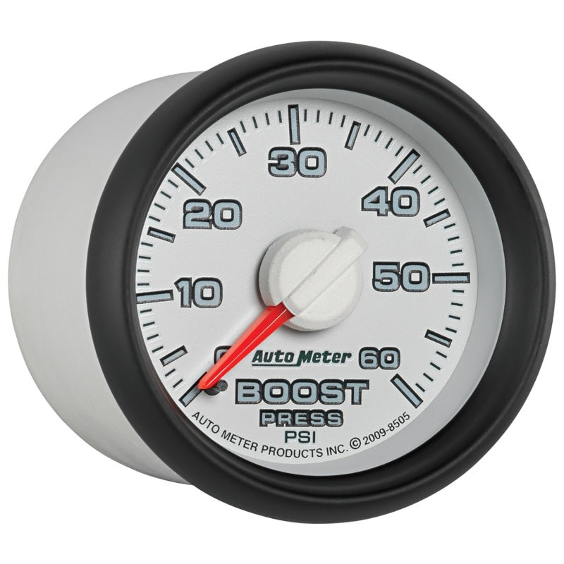 Autometer Factory Match 52.4mm Mechanical 0-60 PSI Boost Gauge - Burkken Auto Parts