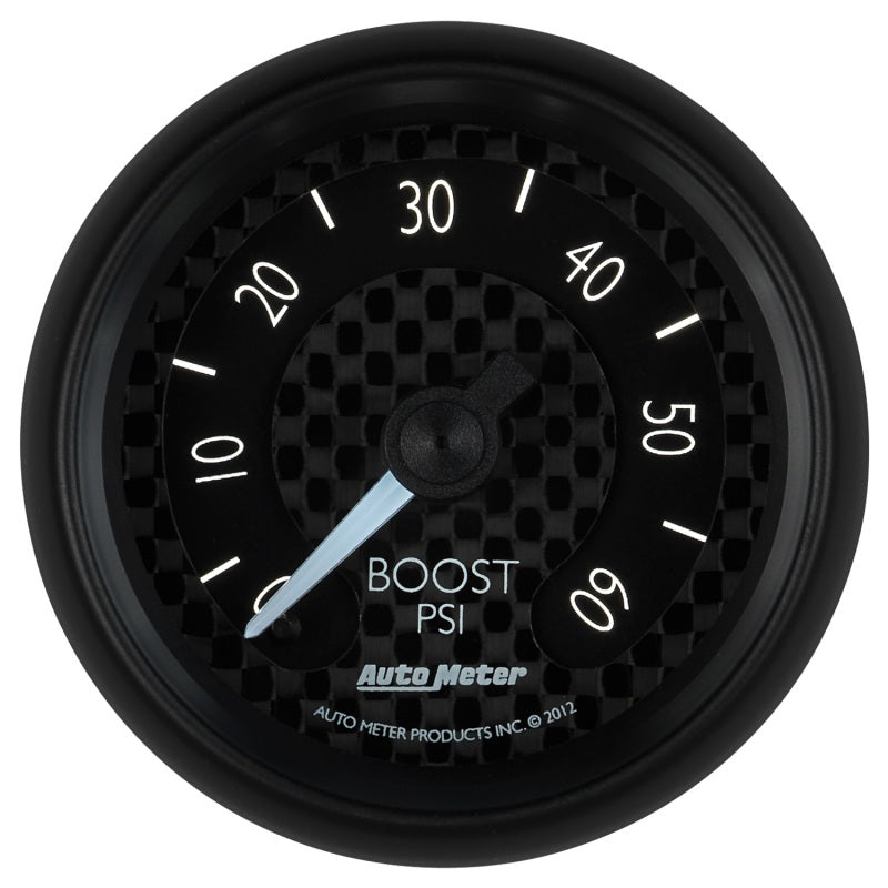 Autometer GT Series 52mm Mechanical 0-60 psi Boost Gauge - Burkken Auto Parts