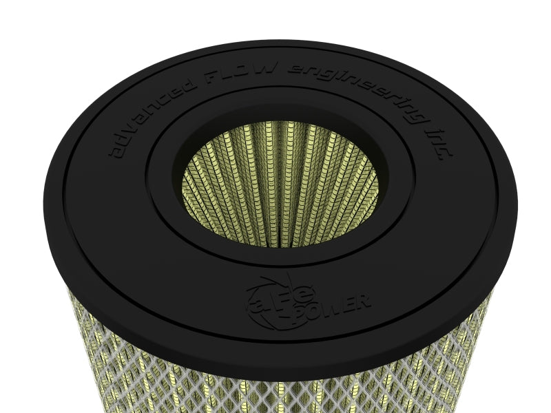 aFe Power Magnum FLOW Pro GUARD7 Air Filter 4 IN F x 6-1/2 IN B x 6-1/2 IN T (Inverted) x 8 IN H - Burkken Auto Parts