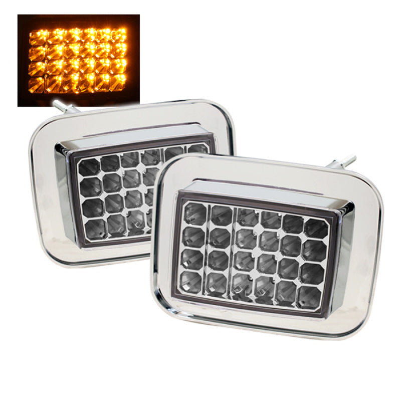 xTune Hummer H2 Corner Lights Clear CCL-HUMMER-C - Burkken Auto Parts