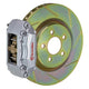 Brembo 87-91 M3 (E30) Front GT BBK 4 Piston Cast 2pc 330x28 1pc Rotor Slotted Type-1-Silver - Burkken Auto Parts
