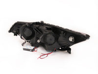 ANZO 2009-2012 Acura TSX Projector Headlights w/ Halo Black (CCFL) (HID Compatible) - Burkken Auto Parts