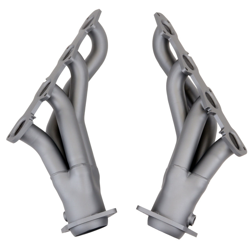 BBK 11-20 Dodge Challenger Hemi 6.4L Shorty Tuned Length Exhaust Headers - 1-7/8in Titanium Ceramic - Burkken Auto Parts