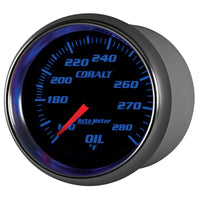 Autometer Cobalt 66.7mm 140-280 Degree F Mechanical Oil Temperature Gauge - Burkken Auto Parts