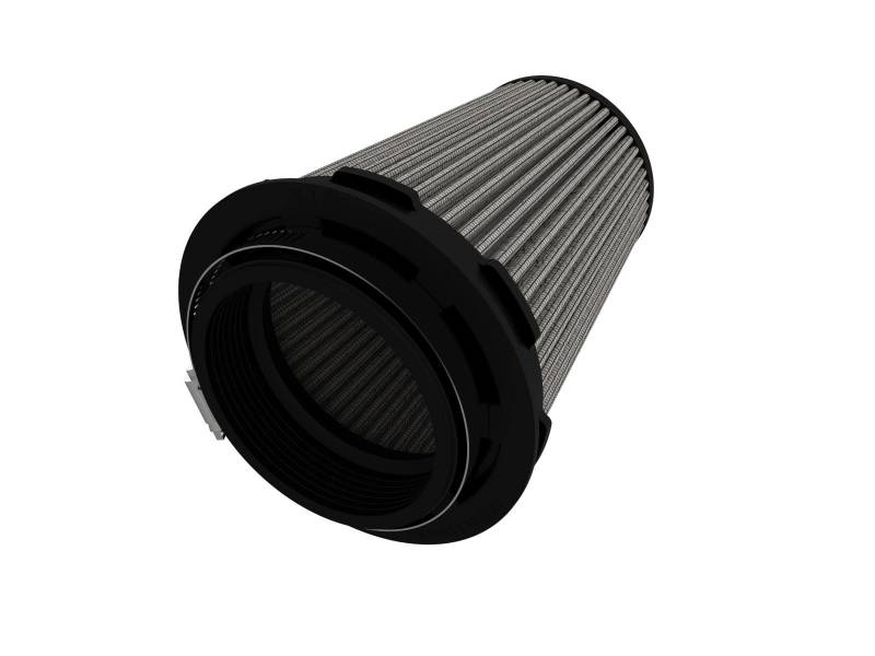 aFe MagnumFLOW Pro DRY S Air Filter 3-1/2in F x 5in B x 3-1/2in T x 6in H (Pair) - Burkken Auto Parts