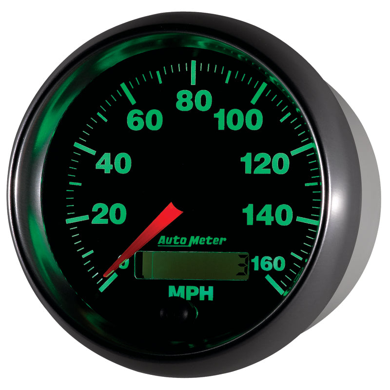 Autometer GS 3-3/8 inch 160 MPH In Dash Speedometer Gauge - Burkken Auto Parts
