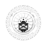 Body Armor 4x4 16-23 Toyota Tacoma/10-24 4Runner Pro Series II Tire Carrier W/ License Plate Holder - Burkken Auto Parts