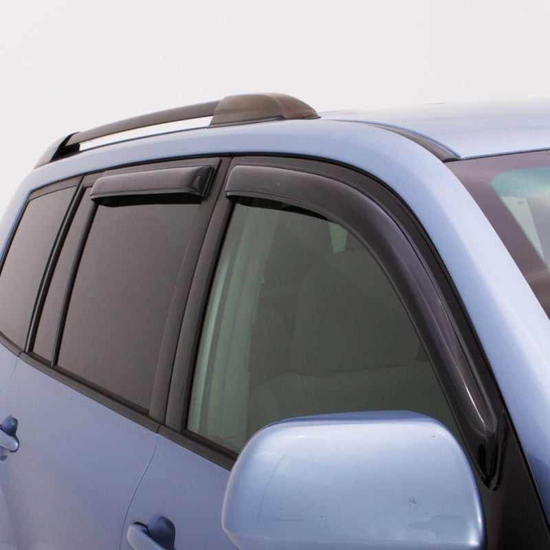 AVS 21-22 Cadillac Escalade ESV Ventvisor Outside Mount Window Deflectors 4pc - Smoke - Burkken Auto Parts