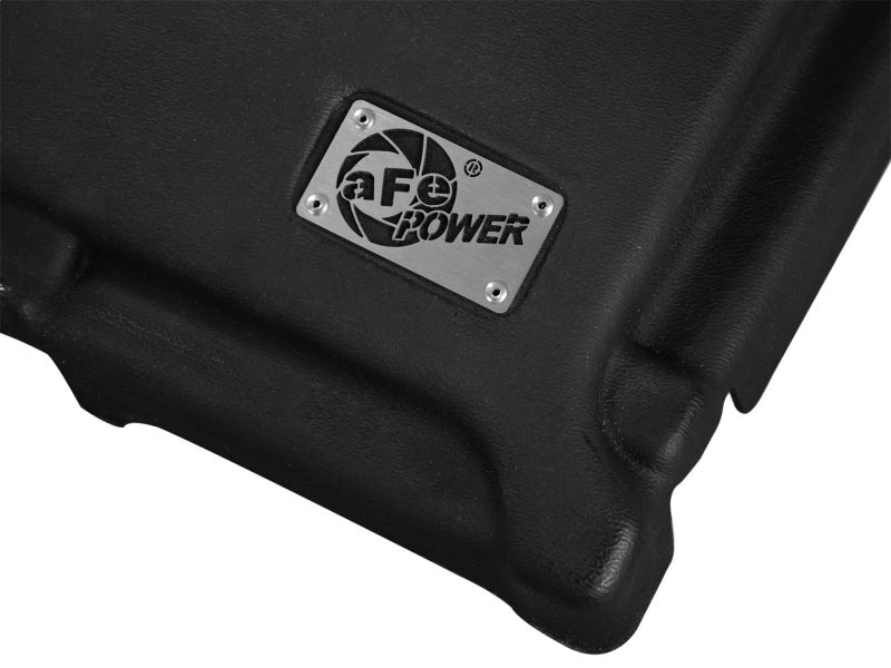 aFe MagnumFORCE Intake System Cover, Black, 11-13 BMW 335i/xi E9x 3.0L N55 (t) - Burkken Auto Parts