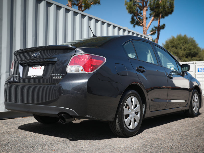 aFe POWER Takeda 12-16 Subaru Impreza 2.0L 2.5in 304SS CB Exhaust w/ Black Tips - Burkken Auto Parts