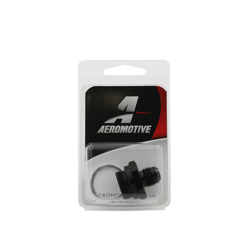 Aeromotive AN-06 Holley Carb 7/8in x 20 Thread Dual Feed Bowl Adapter Fitting - Burkken Auto Parts