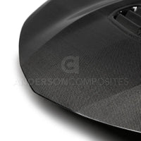 Anderson Composites 16-19 Chevrolet Camaro Carbon Fiber Type-OE Style Hood - Burkken Auto Parts