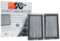 K&N 2018 Jeep Wrangler JL 2.0L/3.6L Cabin Air Filter - 2 Per Box - Burkken Auto Parts