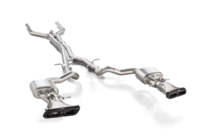 Akrapovic 2018 Mercedes Benz E63 (W213) Evolution Line Cat Back (Titanium) w/o Tips - Burkken Auto Parts