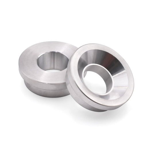 BLOX 2-Piece Billet Aluminum Solid Shifter Bushing B-Series Transmissions - Silver - Burkken Auto Parts