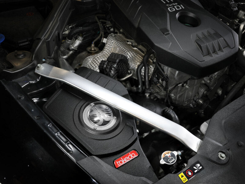 aFe 18-21 Kia Stinger L4 2.0L Takeda Momentum Cold Air Intake System w/ Pro DRY S Filter - Burkken Auto Parts