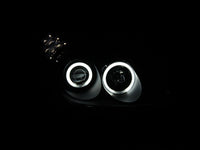 ANZO 2002-2003 Lexus Es300 Projector Headlights w/ Halo Black - Burkken Auto Parts