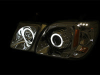 ANZO 1998-2007 Lexus Lx470 Projector Headlights w/ Halo Chrome (CCFL) - Burkken Auto Parts
