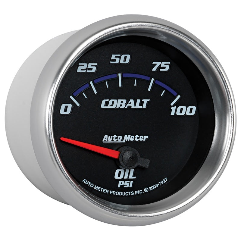 Autometer Cobalt 66.7mm 0-100 PSI Oil Pressure Gauge - Burkken Auto Parts