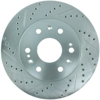StopTech Select Sport 07-11 GM Silverado 1500 Slotted and Drilled Right Front Rotor - Burkken Auto Parts