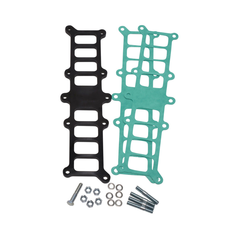 BBK 86-95 Mustang 5.0 Phenolic Manifold Spacer Kit Edlebrock Performer 3/8 - Burkken Auto Parts