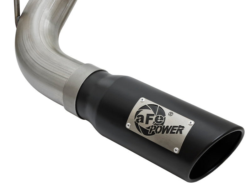aFe MACHForce XP 2.5in Cat-Back Exhaust System w/ Black Tip Nissan Frontier 17-19 V8-5.6L - Burkken Auto Parts