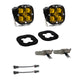 Baja Designs 11-16 Ford Super Duty Fog Pocket Kit - Amber - Burkken Auto Parts
